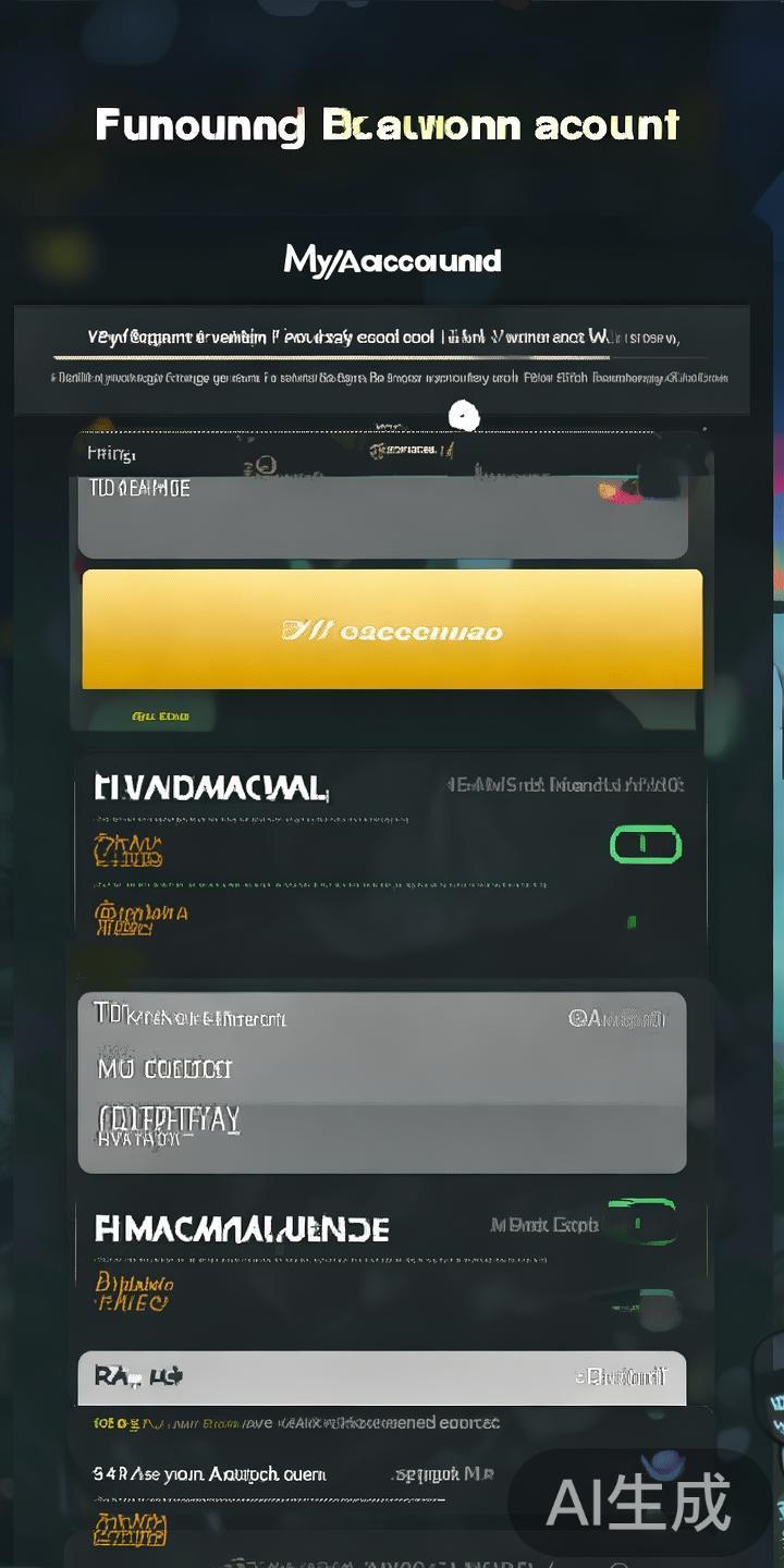 为了进行投注，必须先进行资金充值。点击“我的账户”